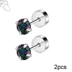 Faux Small Gauge Earrings